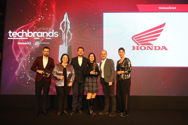 Türkiye’nin En Teknolojik Motosiklet Markası Honda Türkiye Seçildi