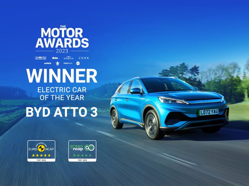 The Motor Awards 2023 BYD ATTO 3