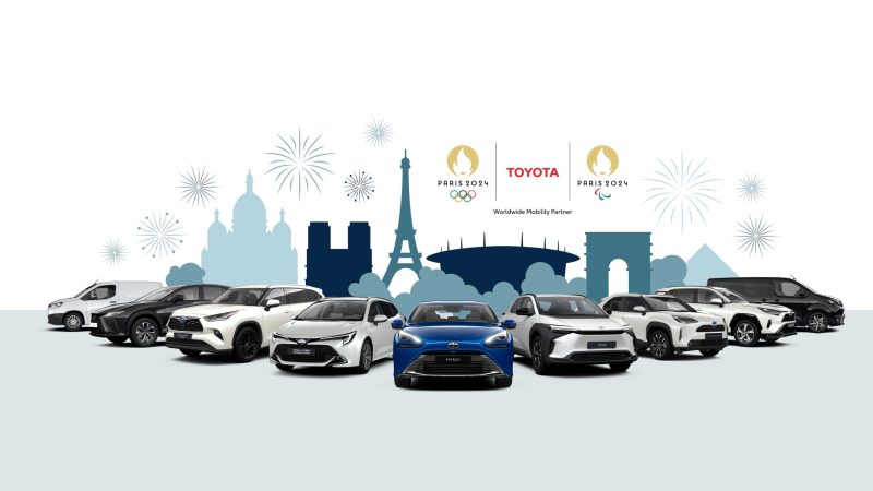 Toyota'nin Paris 2024 icin Elektrikli Filosu