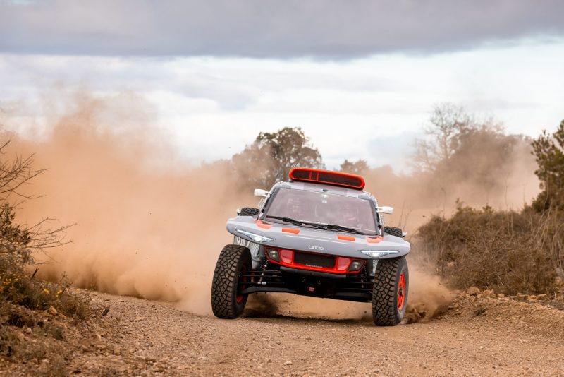 Audi RS Q e-tron Dakar Rally Test Lastours
